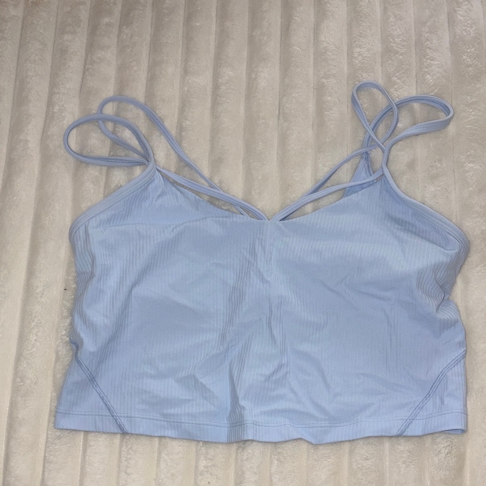 Lululemon Light Blue Women's Strappy Top